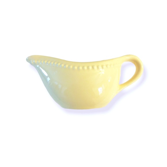 Pottery Barn Dining Pottery Barn Gravy Boat Emma Light Yellow